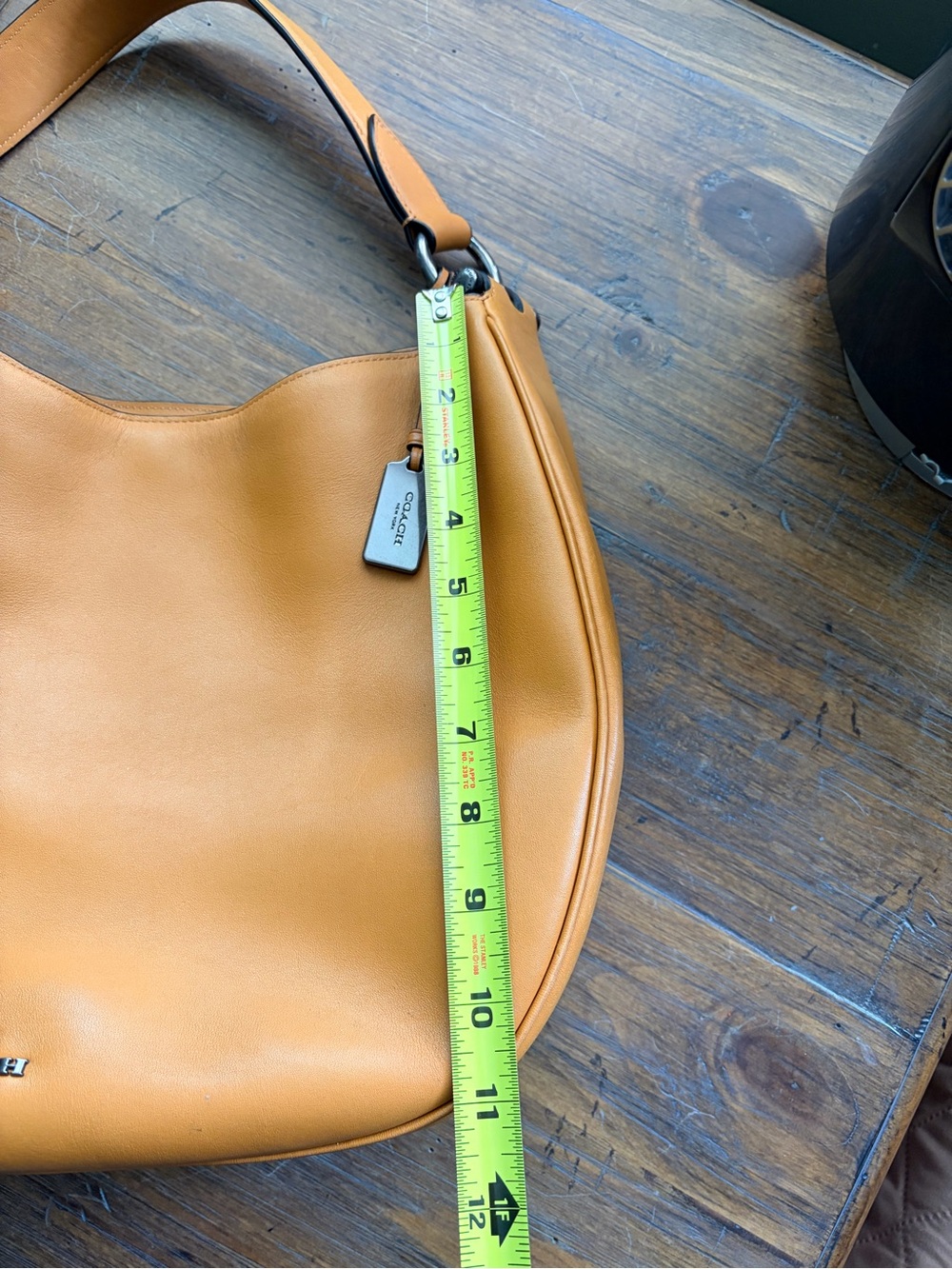 Coach Leather Hobo Nomad Shoulder Bag - Picture 11 of 13
